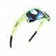 Green Fluo Sport Sunglasses - Polarized Lenses